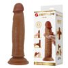 8.4" Sliding Skin Keel Dildo