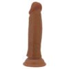 7.2" Sliding Skin Keel Dildo