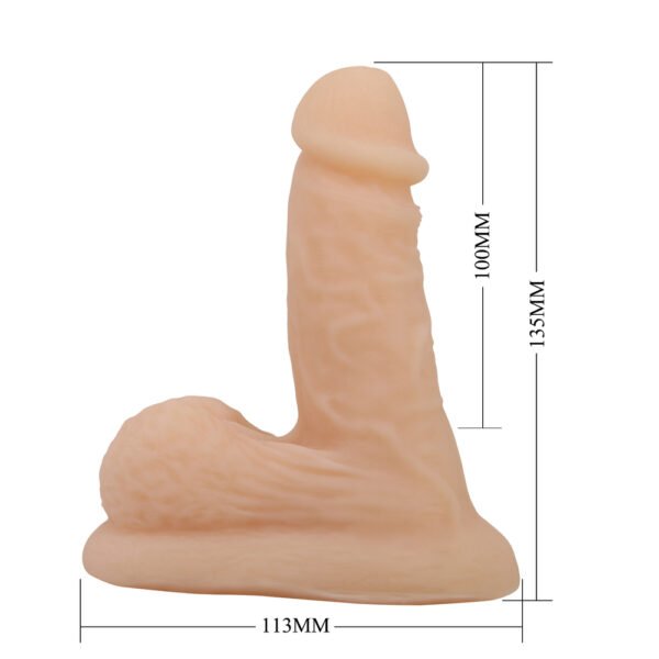 5.3" Flesh Realistic Cock - Wildon