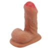 5.1" Brown Realistic Cock