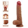 8.1" Liquid Silicone Lifelike Dong - Lisle
