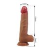 8.1" Liquid Silicone Lifelike Dong - Lisle