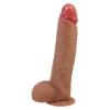 10" Liquid Silicone Lifelike Dong - Mendel