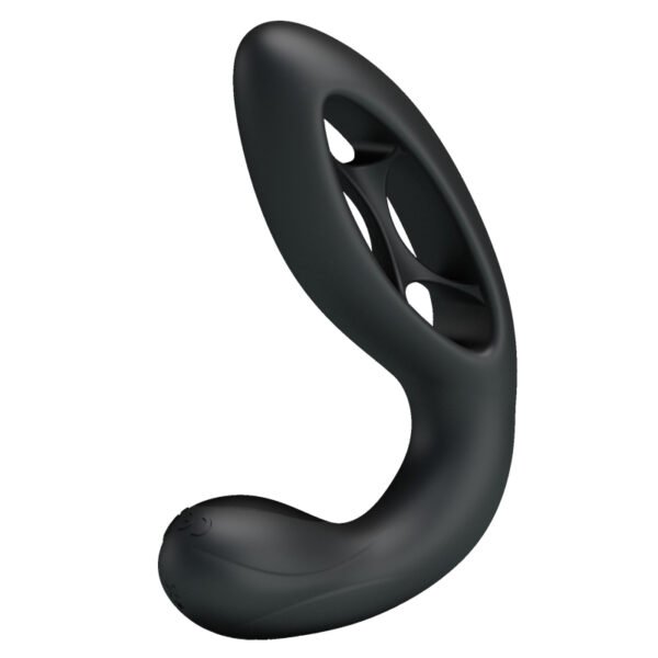 Vibrating Hollow Anal Plug LKS205