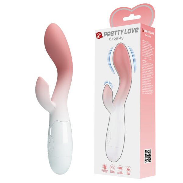 Prettylove Cheap Silicone Rabbit Vibrator BI-014174