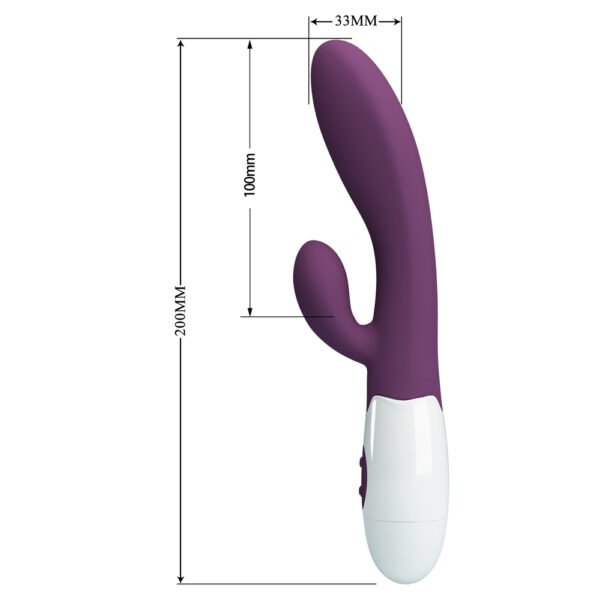 Silicone Rabbit Vibrator BI-014263
