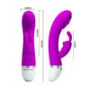 Silicone Rabbit Vibrator BI-014320