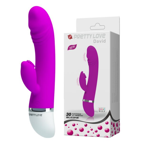 Prettylove Dildo Shape Rabbit Vibrator BI-014330