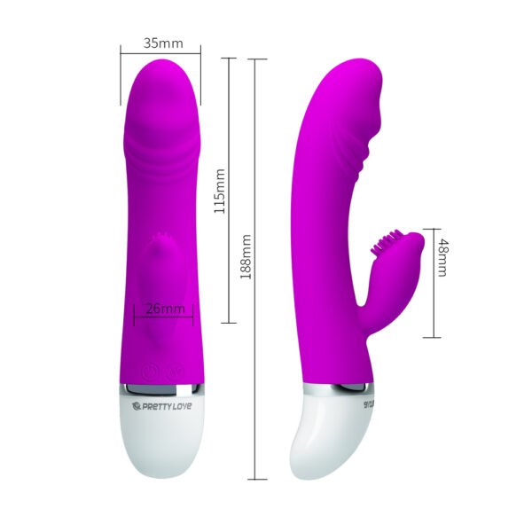 Silicone Rabbit Vibrator BI-014330