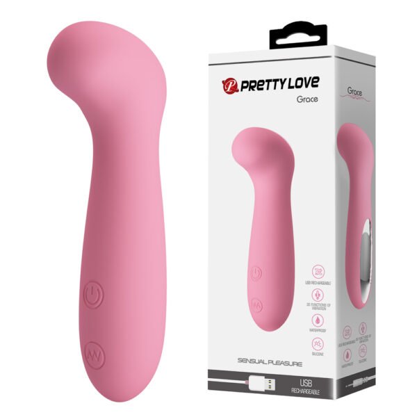 Prettylove Pink Massager Vibrator BI-014359