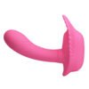 Wireless Clamshell Strap On Dildo Vibrator