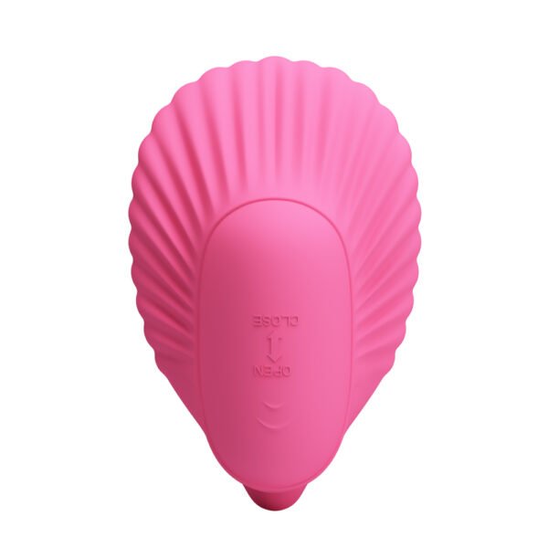 Wireless Clamshell Strap On Dildo Vibrator