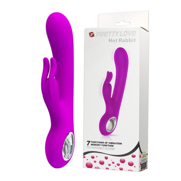 Silicone Rabbit Vibrator BI-014480
