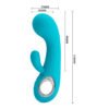 Silicone Rabbit Vibrator BI-014507