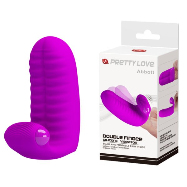 Two Finger Sleeve Vibrator BI-014515