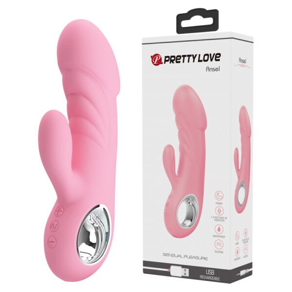 Prettylove Spiral Rabbit Vibrator BI-014534