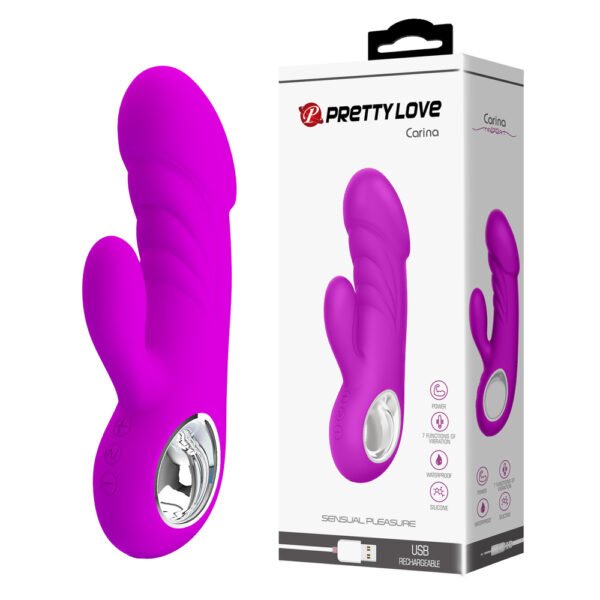 Silicone Rabbit Vibrator BI-014534