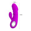 Silicone Rabbit Vibrator BI-014534