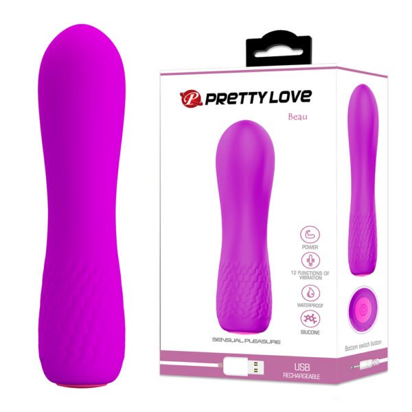 Prettylove Smooth Silicone Clit Vibrator BI-014546