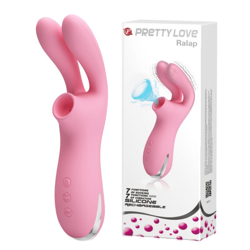 Prettylove Rabbit Suction Vibrator BI-014601