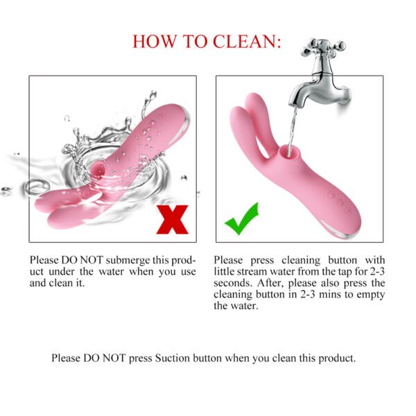 Rabbit Suction Vibrator BI-014601