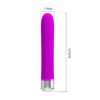6.5" Textured Grid Clit Vibrator BI-014613