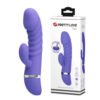 Prettylove Twisted Silicone Rabbit Vibrator BI-014617