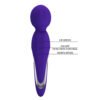 Soft Silicone Wand Vibrator BI-014622