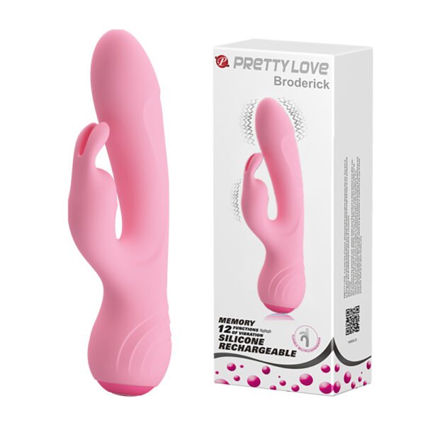 Prettylove Bendable Silicone Jack Rabbit BI-014644