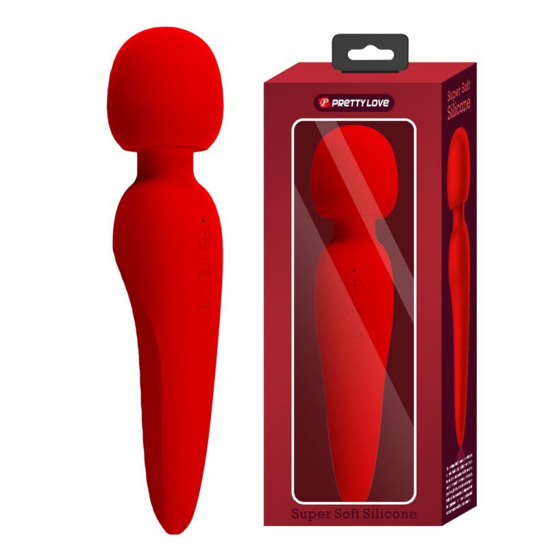 Prettylove Silicone Wand Massager BI-014668