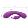 Silicone Rabbit Vibrator BI-014694