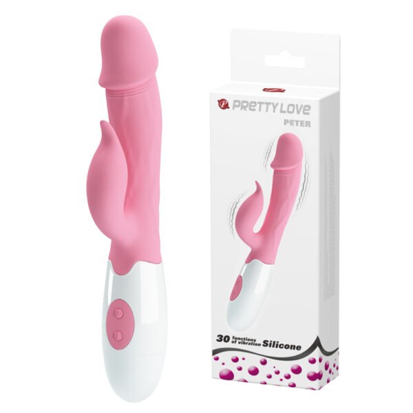 Prettylove Silicone Dildo Rabbit Vibrator BI-014706