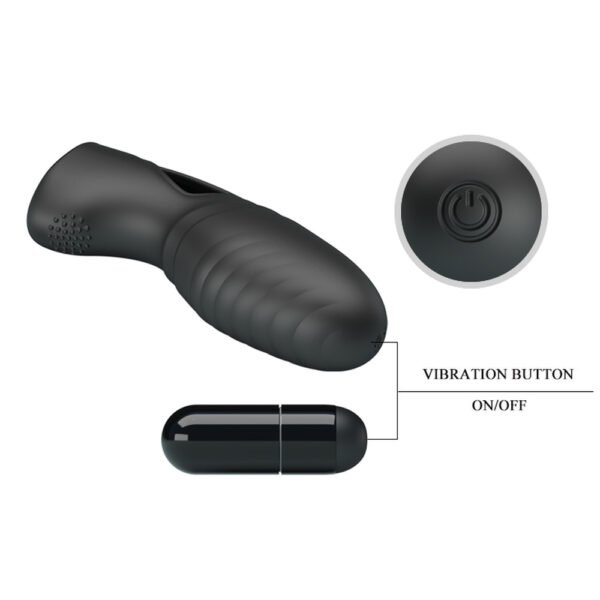 Striped Finger Vibrator BI-014750