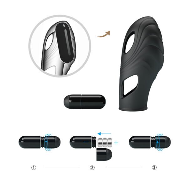 Vibrating Finger Sleeve BI-014752