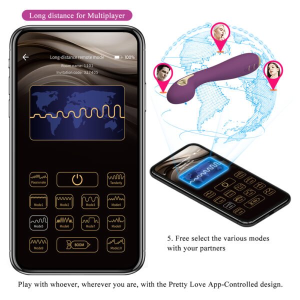 APP Control G-Spot Vibrator BI-014765HP