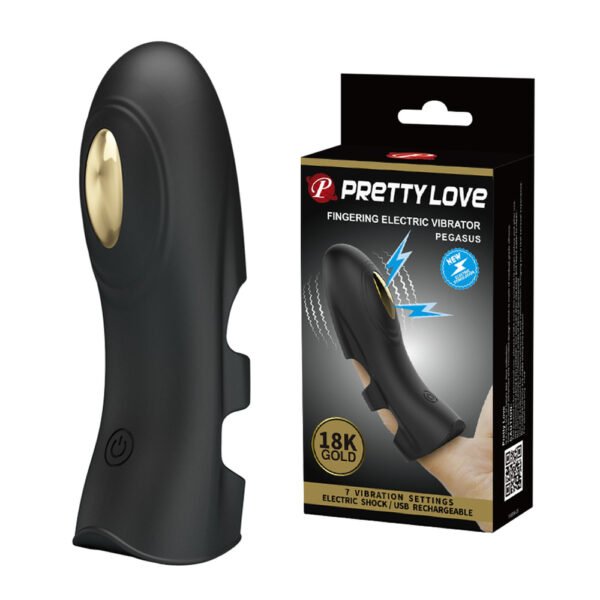 Prettylove Electric Shock Finger Vibrator BI-014784