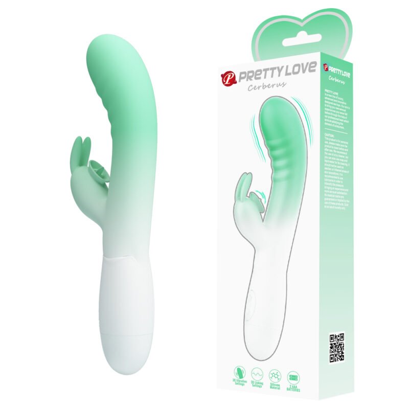 BI-014795 Prettylove Licking Jack Rabbit Vibrator BI-014795