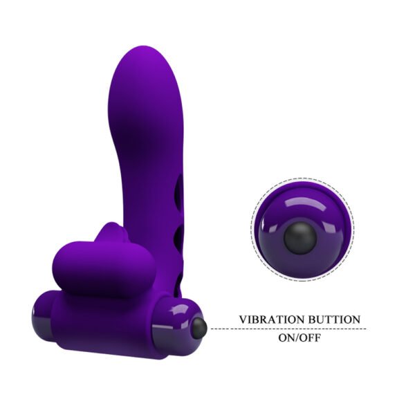 Clit Finger Sleeve Vibrator BI-014836