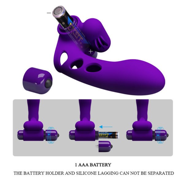 Clit Finger Sleeve Vibrator BI-014836