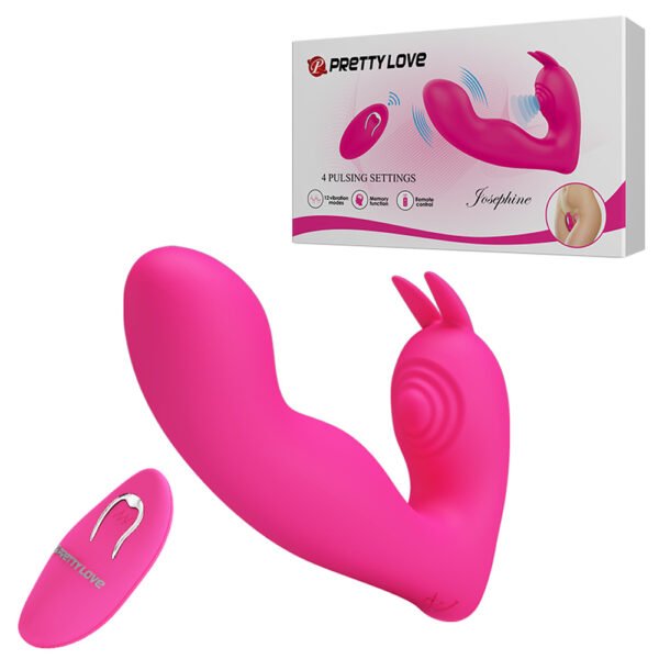 Prettylove Strap On Dildo Vibrator BI-014843W