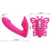 Wireless Butterfly Strap On Vibrator