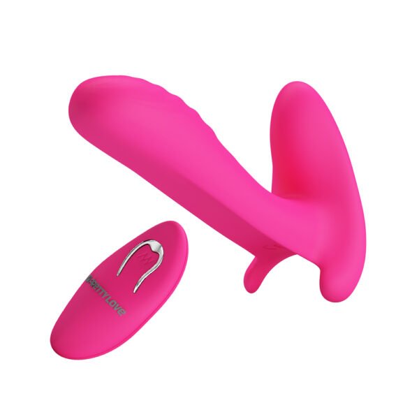 Penis Strap On Vibrator BI-014850W