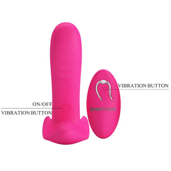Penis Strap On Vibrator BI-014850W