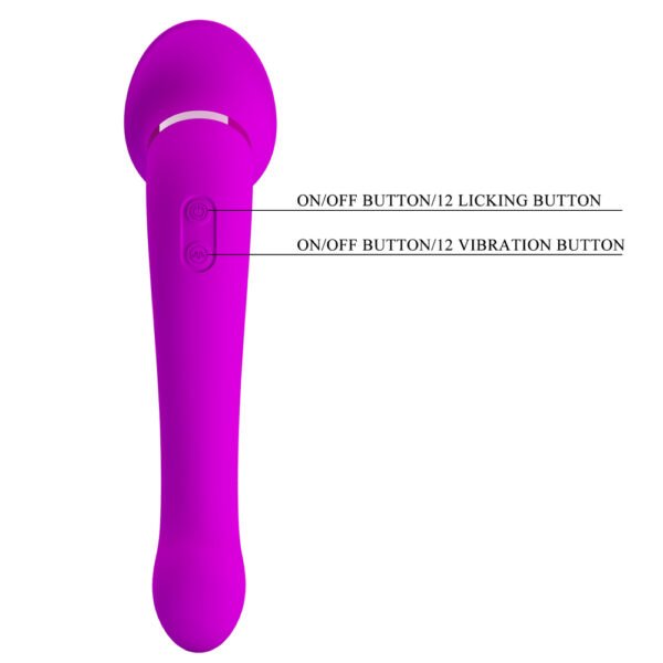 Double End Licking Vibrator BI-014886