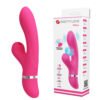 Prettylove Silicone Suction Rabbit Vibrator BI-014916