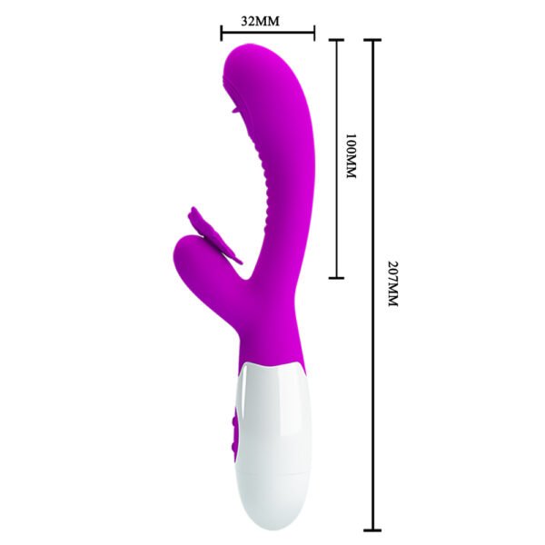 Silicone Rabbit Vibrator BI-014943