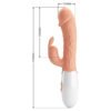 Silicone Rabbit Vibrator BI-014962R