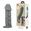 Prettylove 5.5" Beaded Penis Sleeve With Cock Ring BI-016012