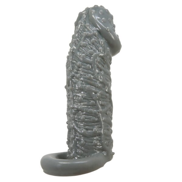 5.1" Studded Penis Sleeve With Cock Ring