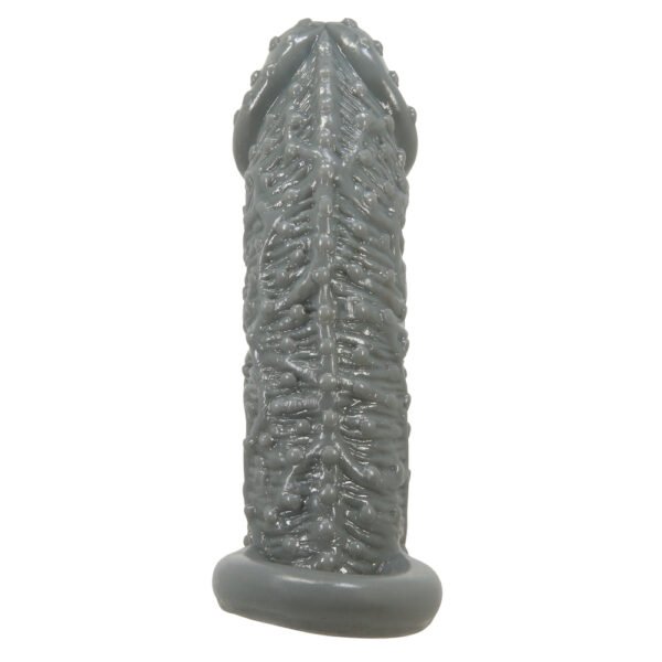 5.1" Studded Penis Sleeve With Cock Ring